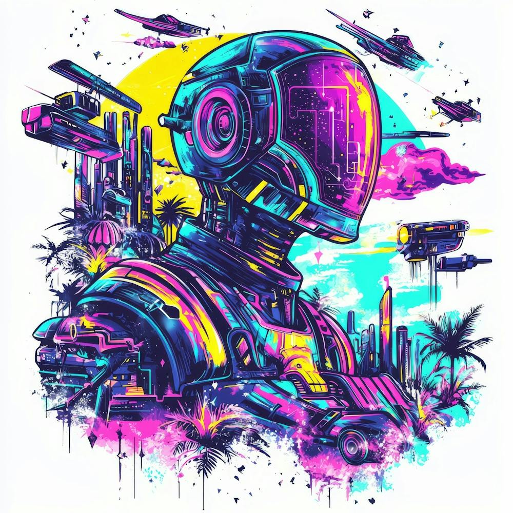 Futurist Canvas Print