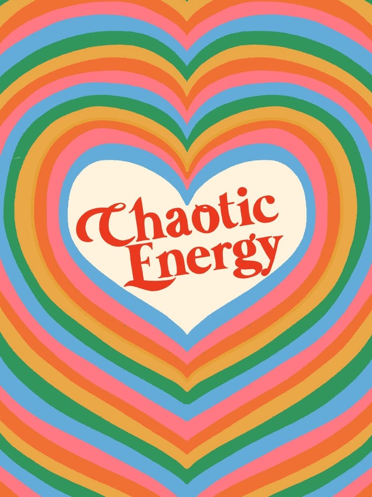 Chaotic Energy 70s Heart