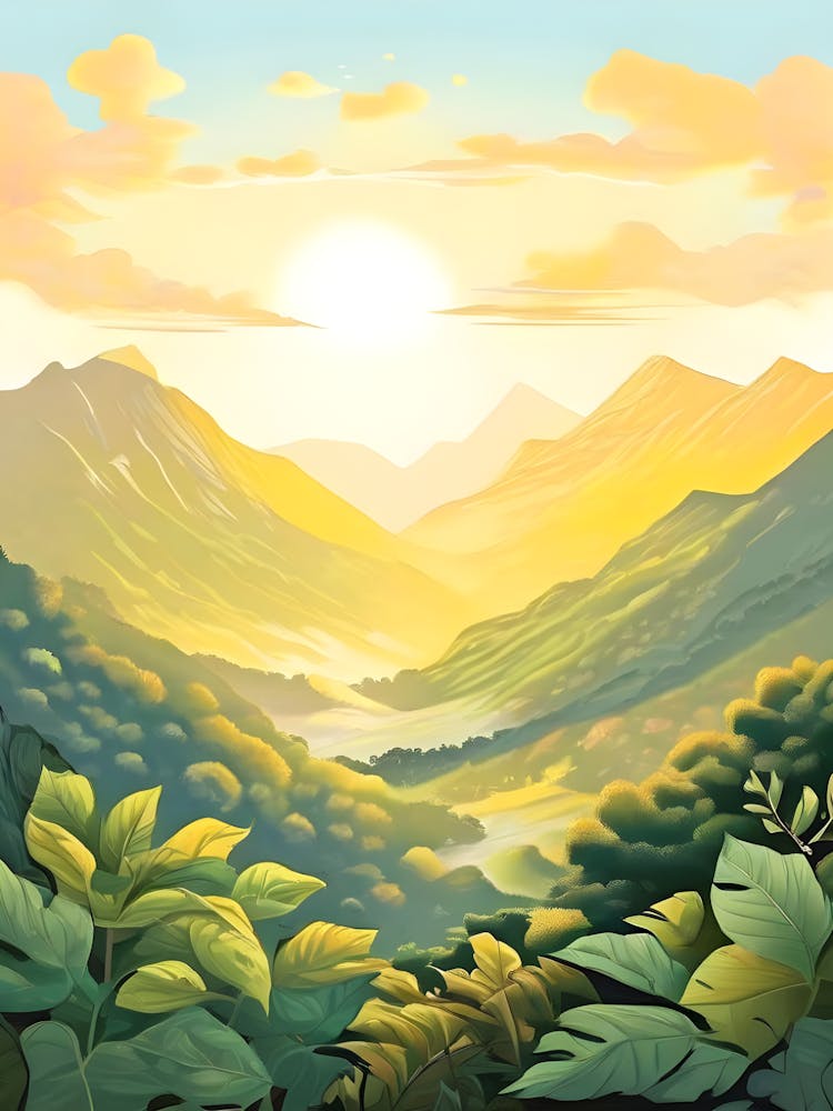 Landscape In The Mountains 1