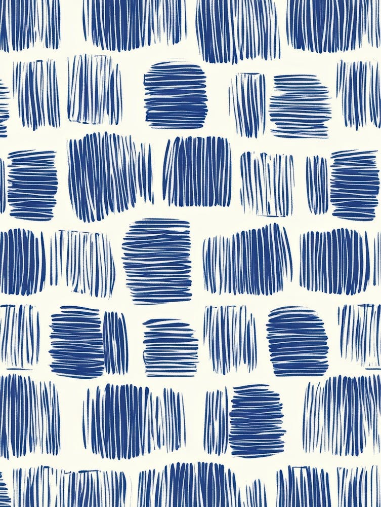 Blue Brushstrokes 5