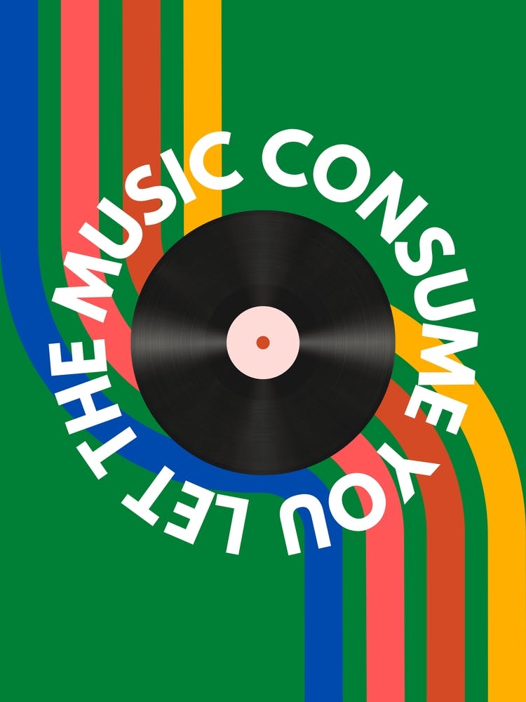 Retro Let The Music Consume You