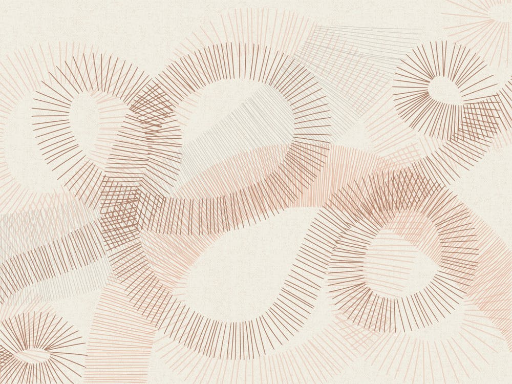 calming essentials Curved Lines sand