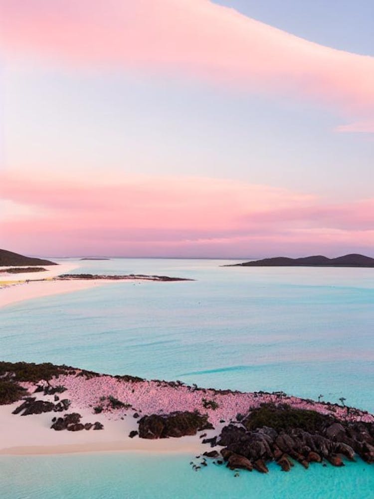 Whitehaven Beach, Australien Pinke Fotografie 2