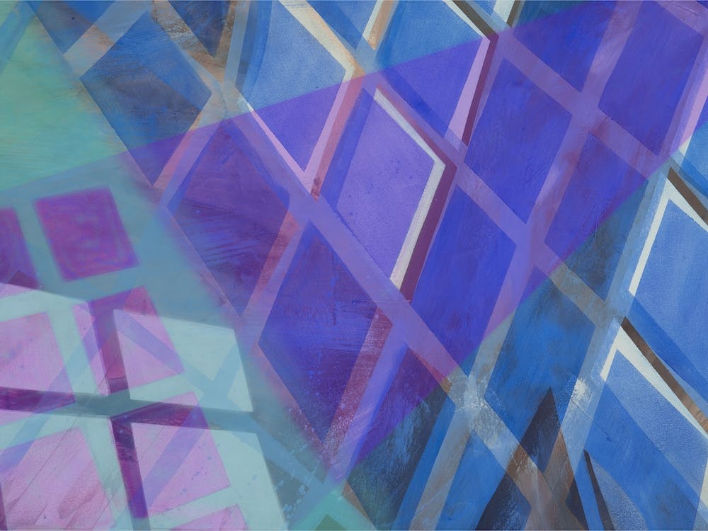 Modern Architecture Purple