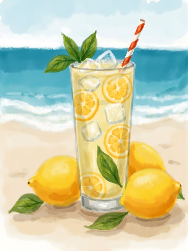 Lemonade On The Beach