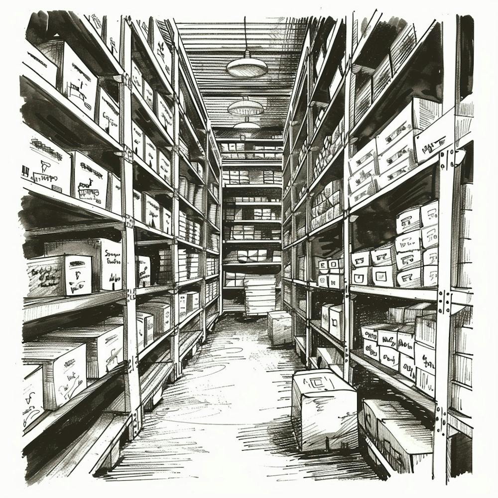 Room Full Of Boxes 1