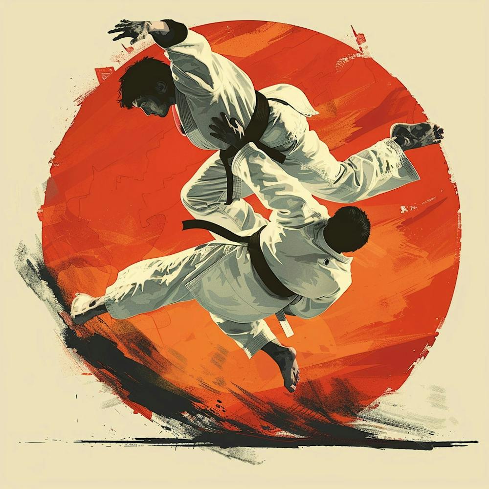 A Judo Throw Lofi Illustration 1718704668 3