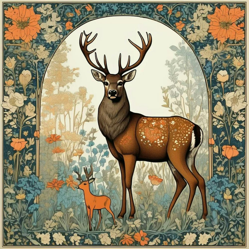 Deer In The Woods