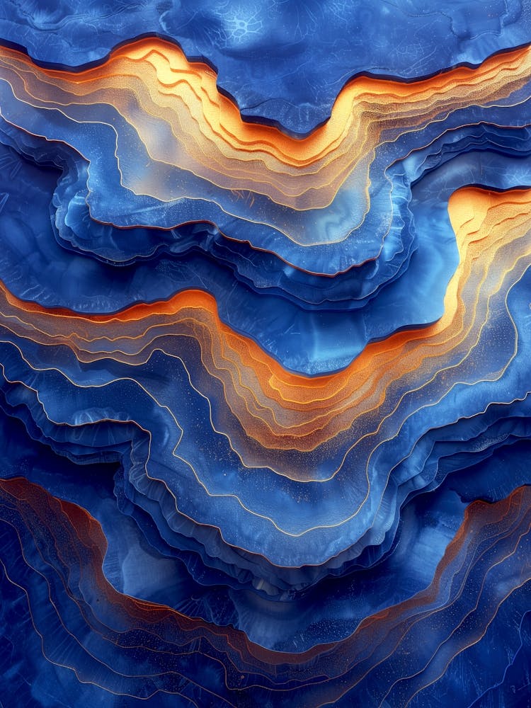Peinture Abstraite Agates