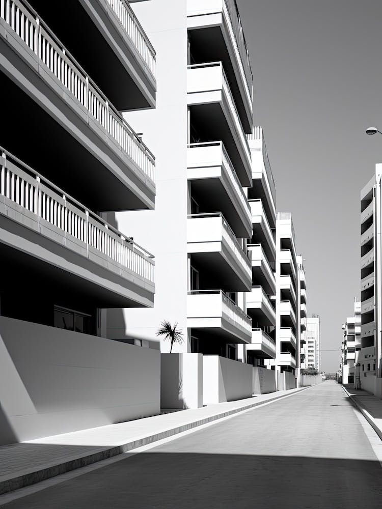 Alicante, Spain, Black And White Photography 3