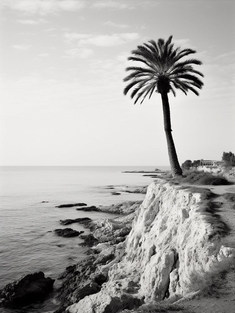Santa Marinella, Italy, Black And White Photography 4