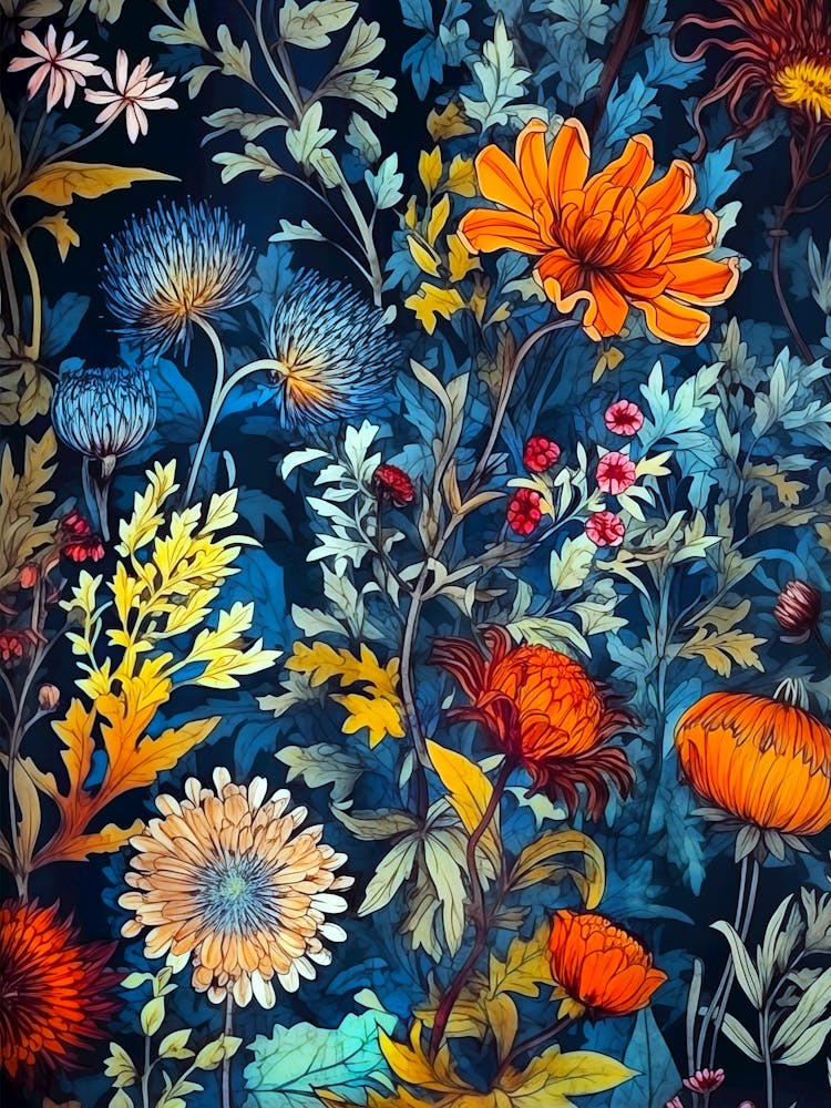Wildflowers meadow