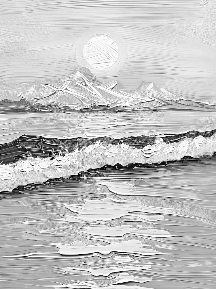 Black And White Painting 68