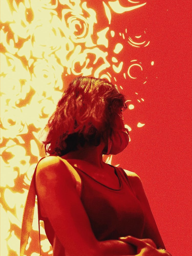 Retro Sci Fi Abstract