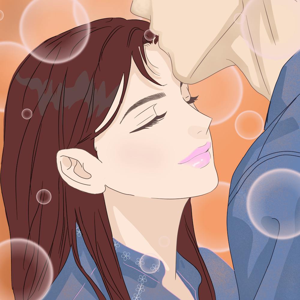 Kissing Couple 1