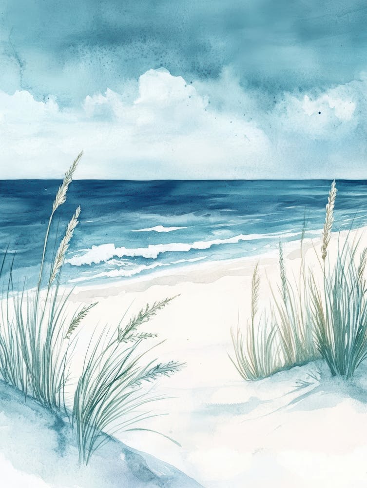 Strand Leinwanddruck 3