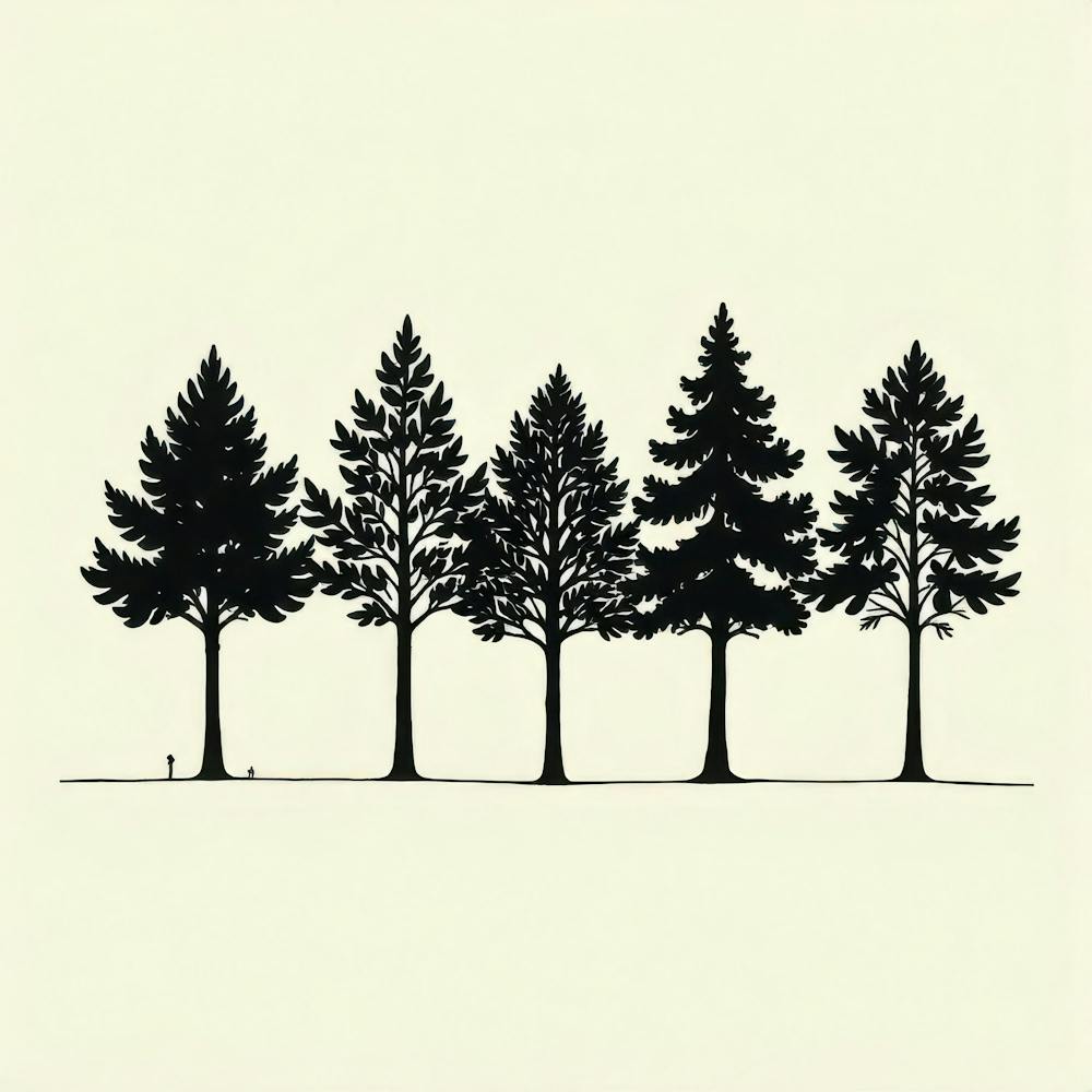 Line Of Trees