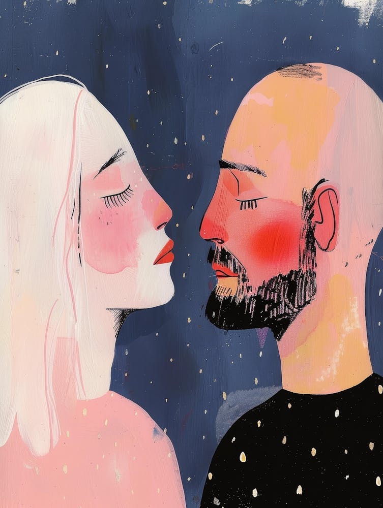 Couple Kissing