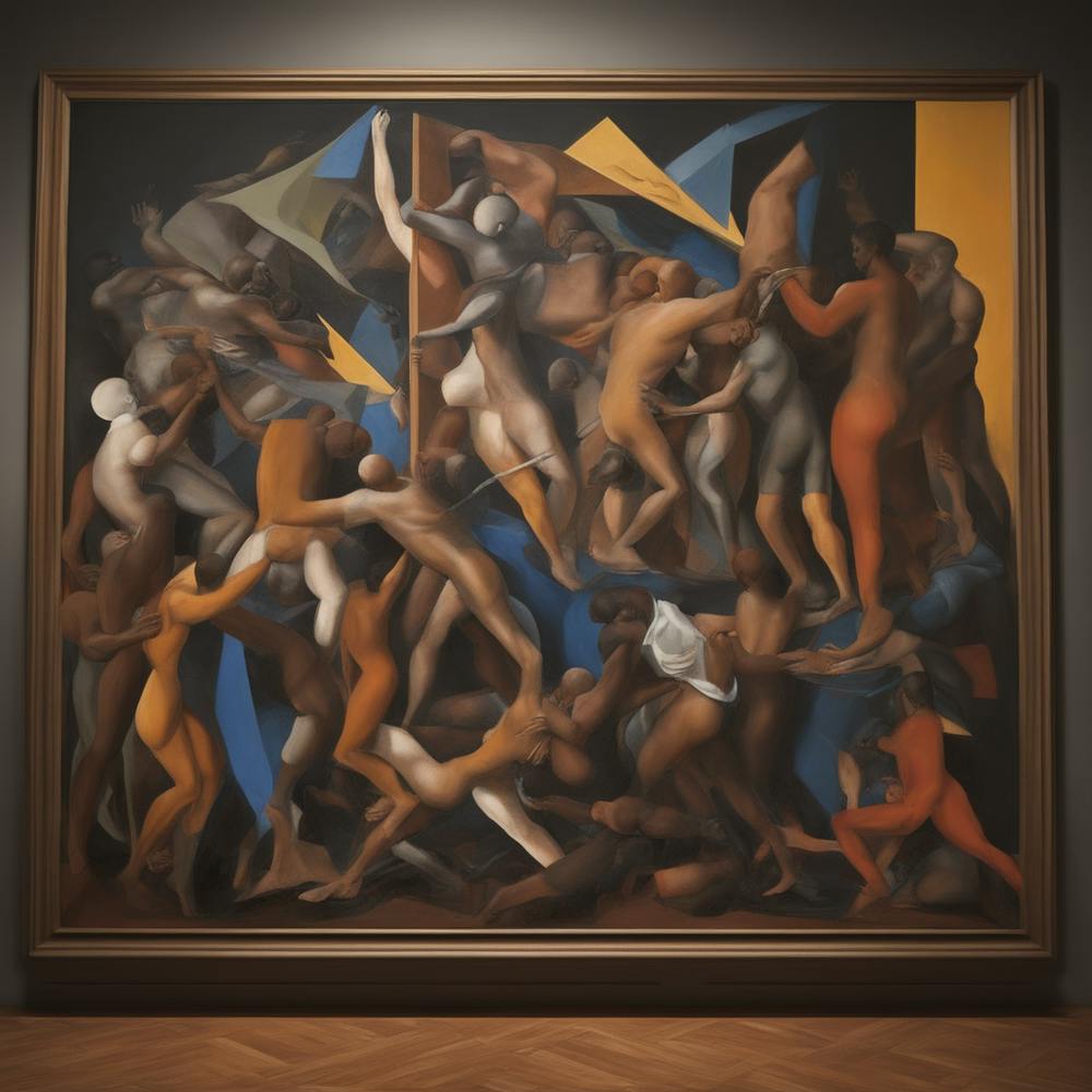 Wall Art Painting (A losing battle)