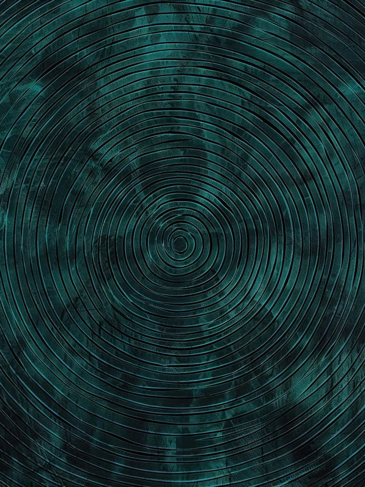 Spirals Teal