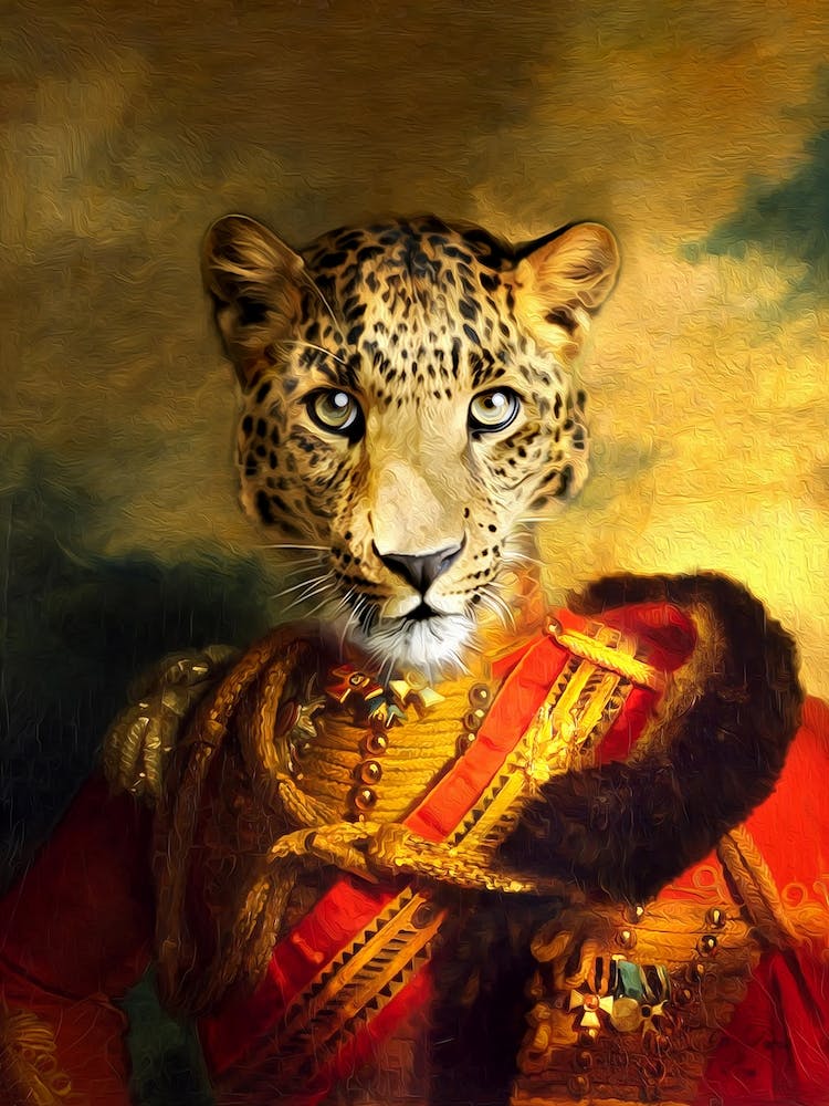 Leopard Levi The Great Pet Portraits