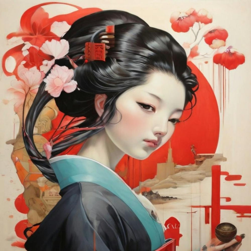 a japanese girl