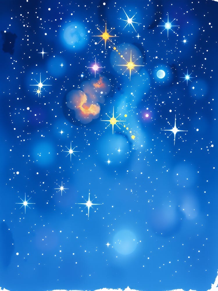 Starry Sky Background