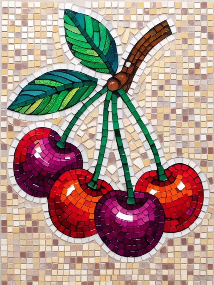 Cherry Mosaic 4