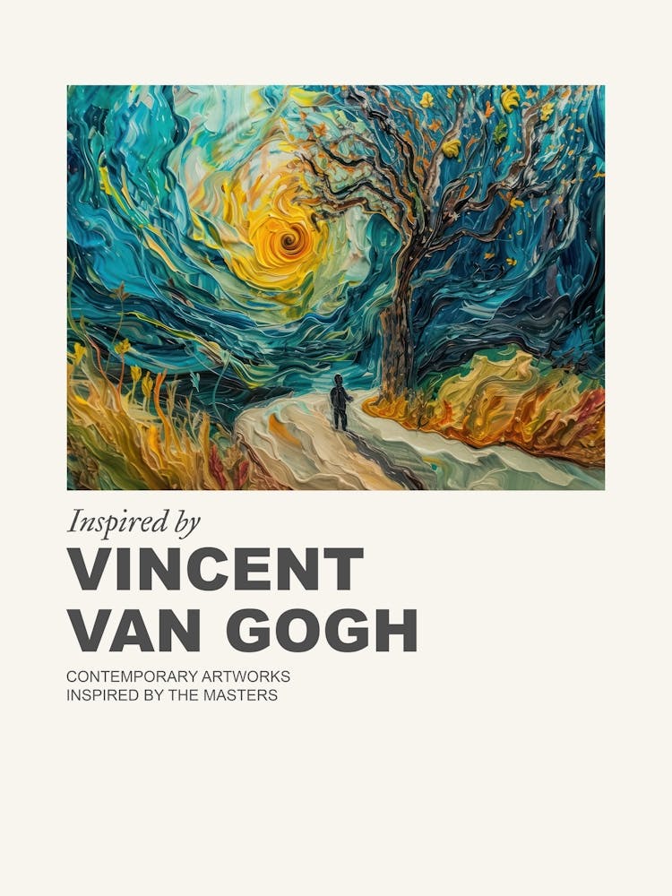 Museum Poster Inspired By Vincent Van Gogh 4
