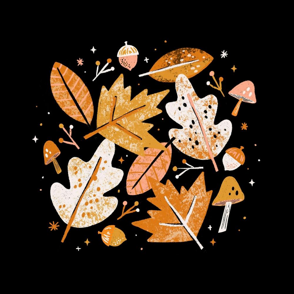 Crunchy Leaves Square