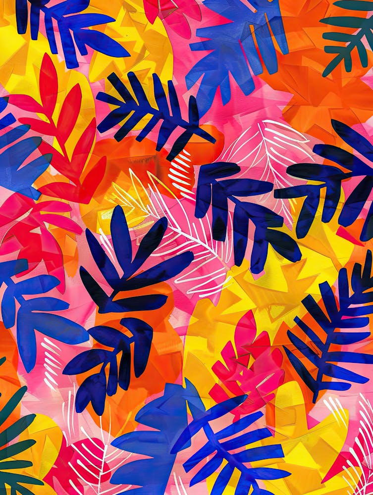 Majestic Jungle Matisse Style