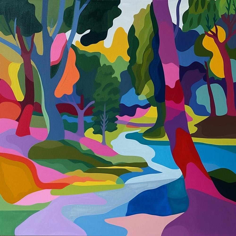 Abstract Park Collection St James Park London 1