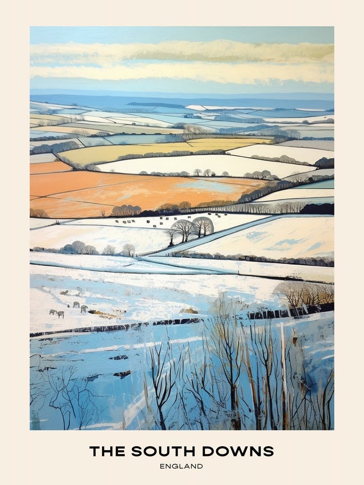 The South Downs England 1 Poster