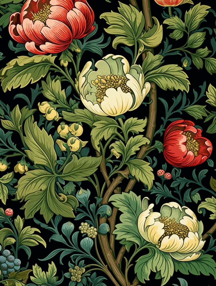 William Morris Tapete 48