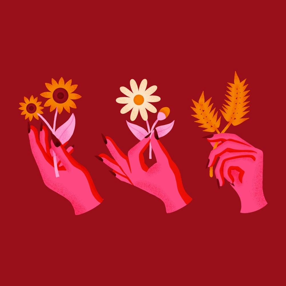 Friendship And Flowers