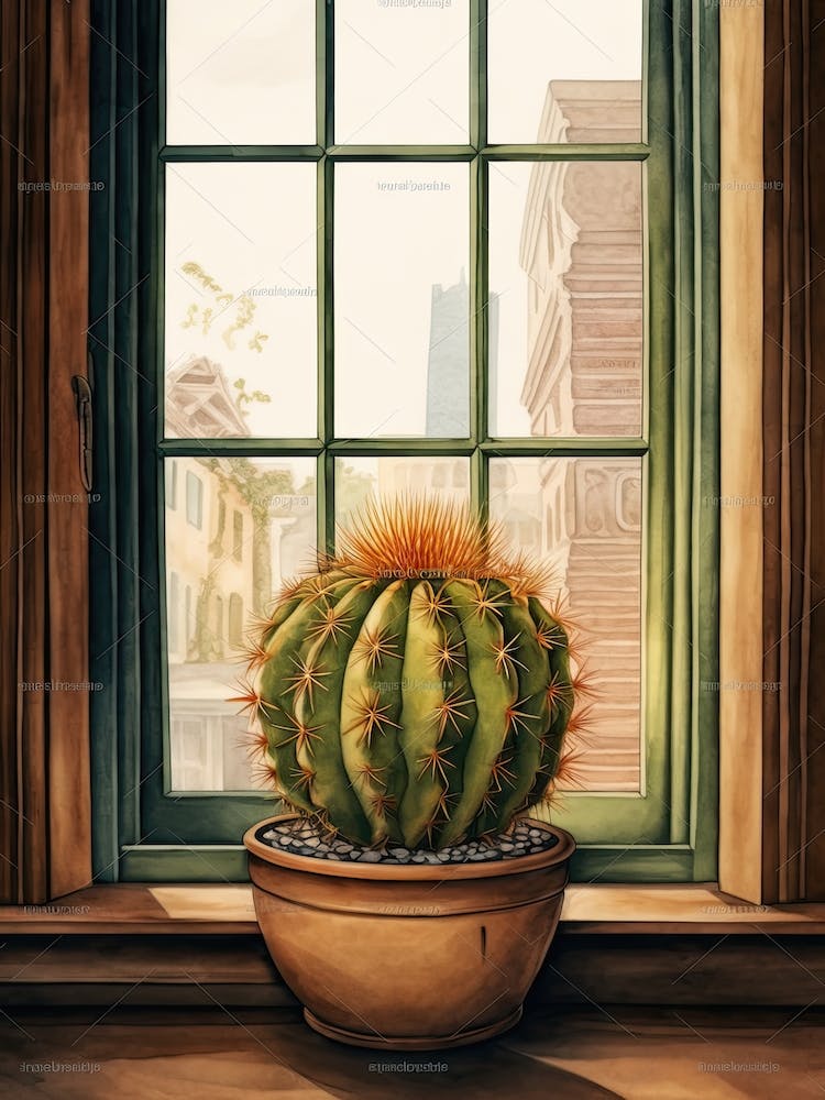 Cactus Tonneau Fenêtre 4