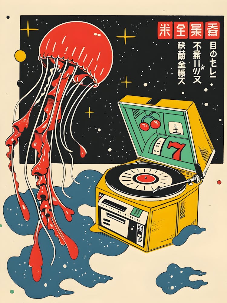 Jellyfish In Space 1