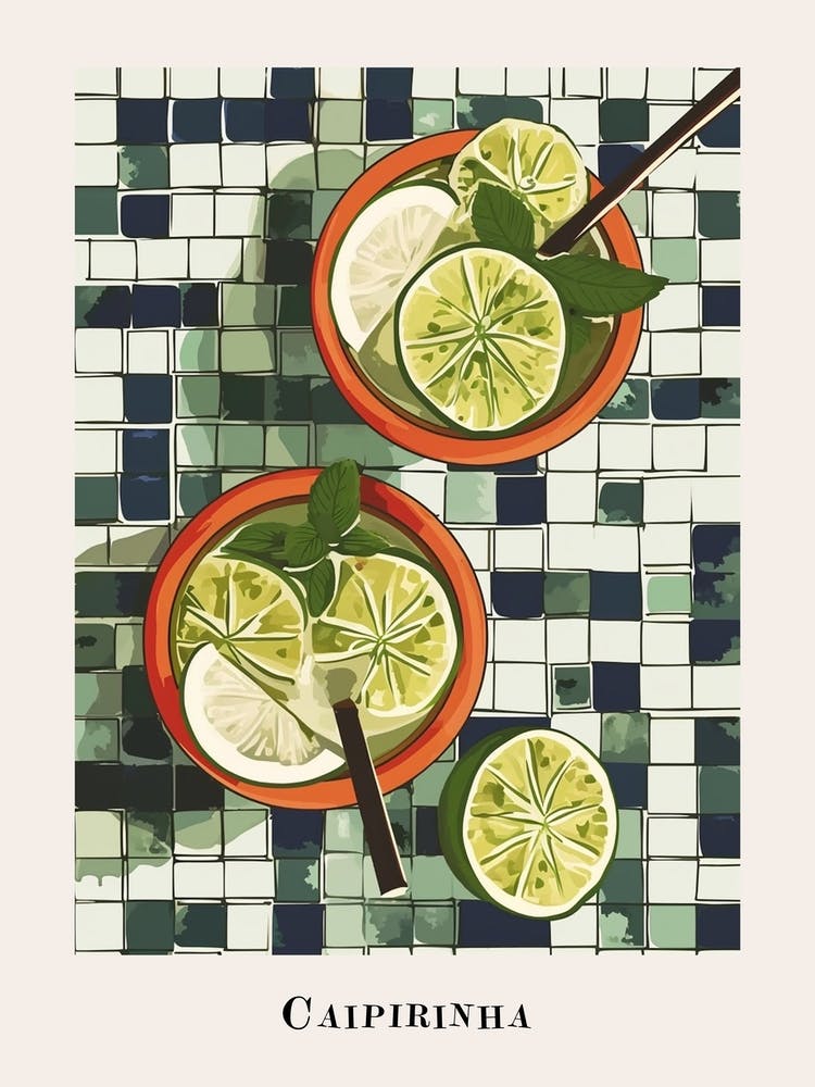 Caipirinha Tile Poster 1