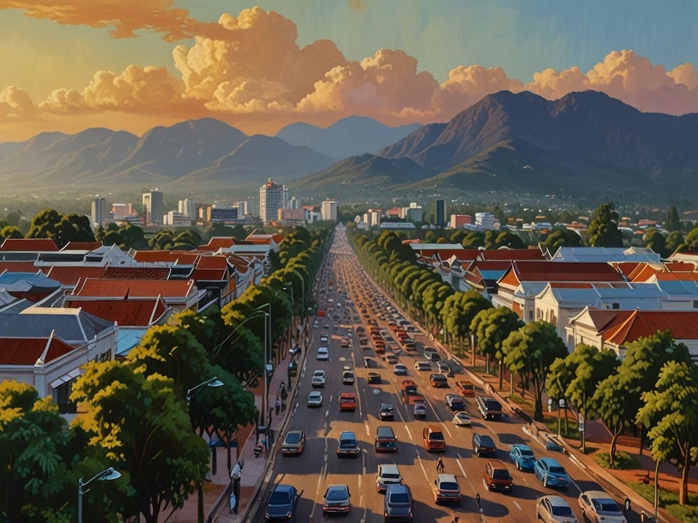Vietnam City Art 1