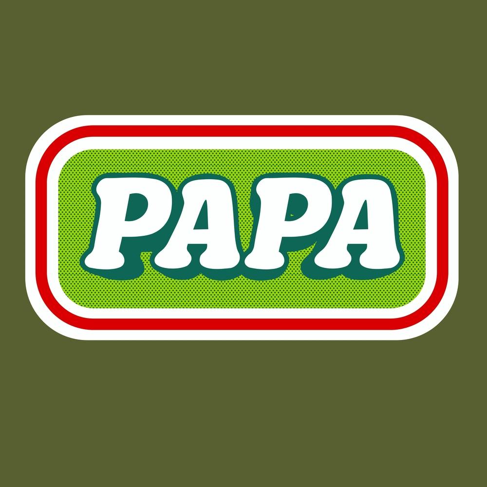 Papa Retro Green