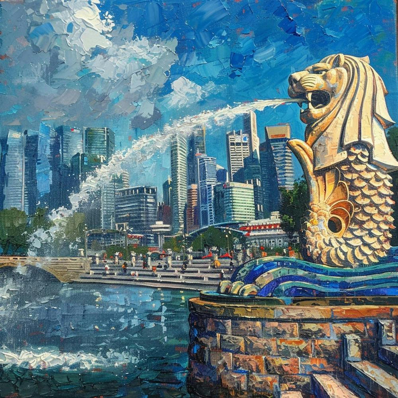 Singapore Lion Fountain