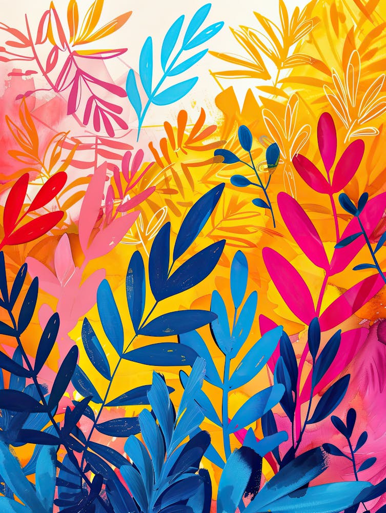 Lush Patterns Matisse Style