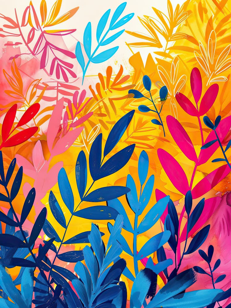 Lush Patterns Matisse Style