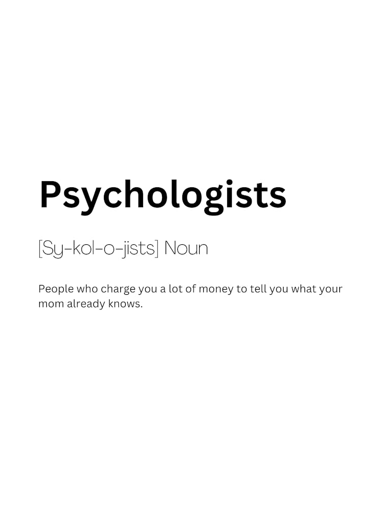 Psychologists Definition Meaning