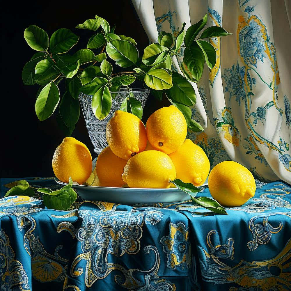 Lemons On A Table 1