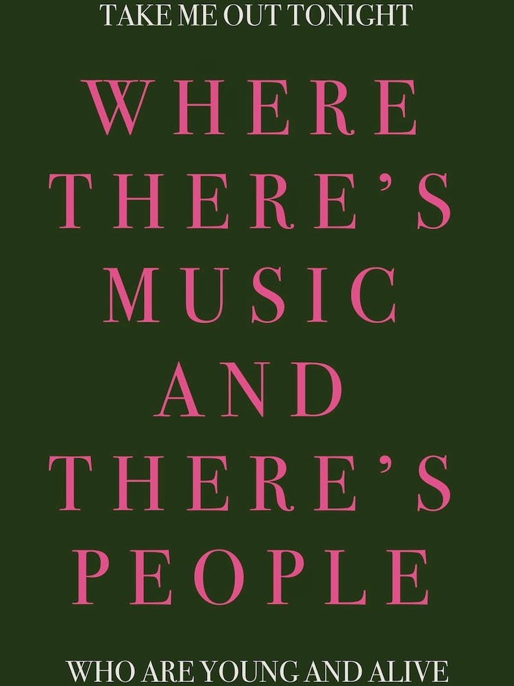 There Is A Light That Never Goes Out Print | The Smiths Print