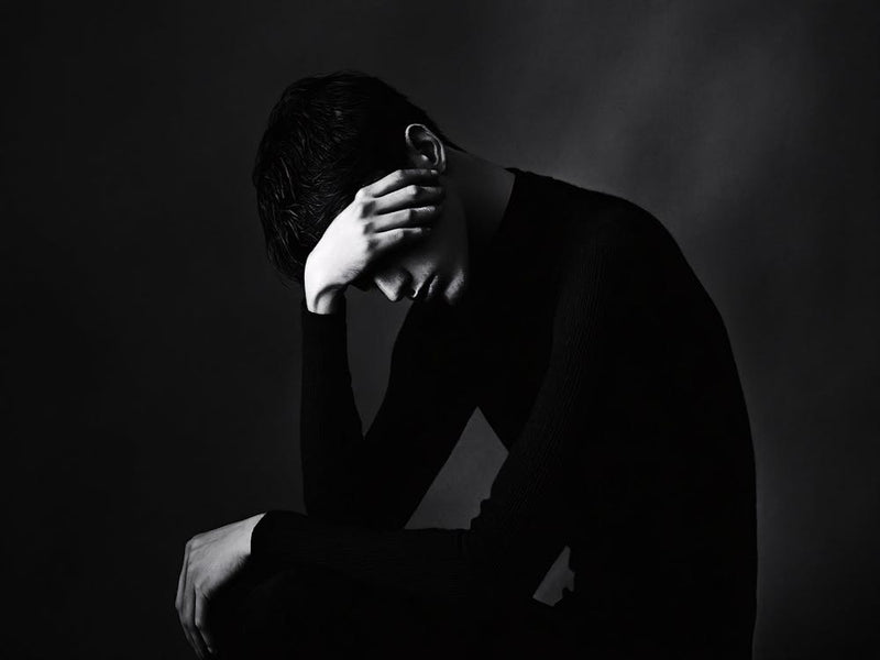Black And White Portrait Of A Man 1
