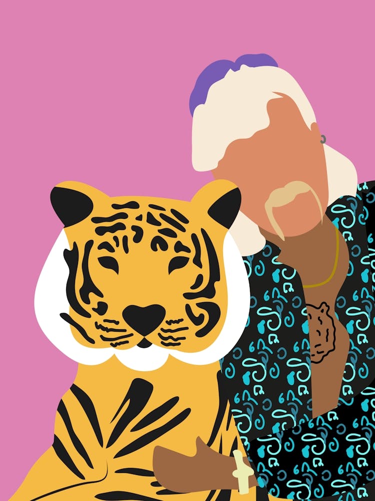 Joe Exotic Pink Tiger 1