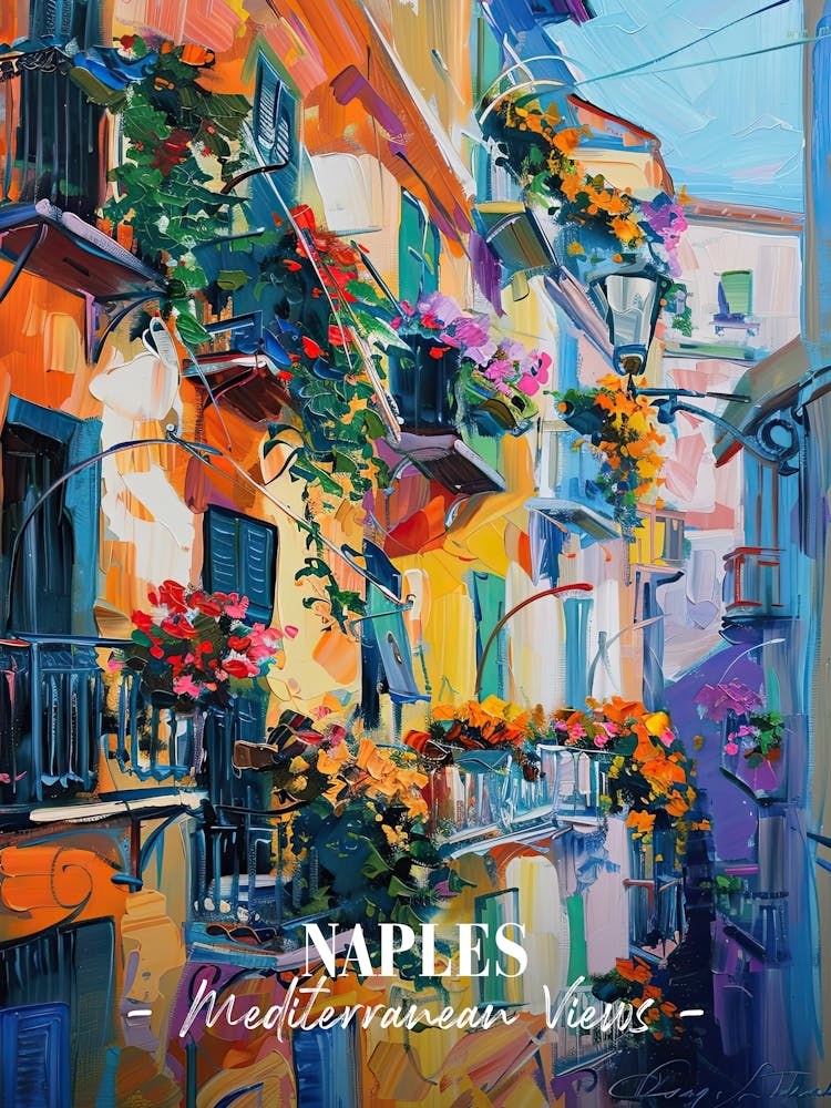 Mediterrane Ansichten Neapel 2