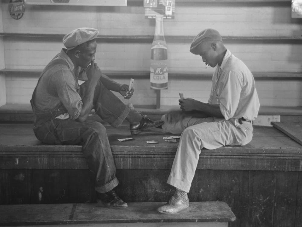 Game Of Coon Can In Store Near Reserve, Louisiana By Russell Lee